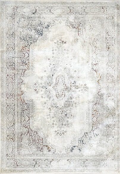 Dynamic Rugs TORINO 3337-135 Ivory and Red and Blue